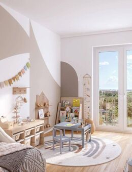 4-Zimmer-Neubauwohnung mit Ost-Balkon & zwei Bädern in München-Feldmoching - München