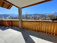 Panoramablick - Neubau - exklusive Wohnung mit großem Freisitz - Garmisch-Partenkirchen