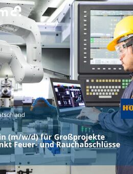 Bauleiter:in (m/w/d) für Großprojekte Schwerpunkt Feuer- und Rauchabschlüsse - Steinhagen (Nordrhein-Westfalen)