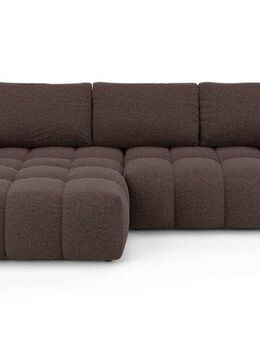 OTTO home Ecksofa AZITA klein optionale Schlafsofa mit Bettkasten, B/T/H: 270/166,5/84cm, L-Form mit Wellenunterfederung, Bubble-Optik