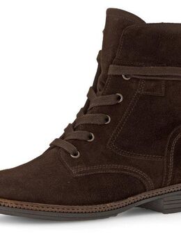 Gabor Schnürboots, Blockabsatz, Schnürstiefelette mit schaftumwickelenden Schnürsenkeln