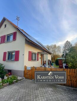 EFH mit Ökonomieanbau und Baugrund in Bühl Weitenung - Bühl