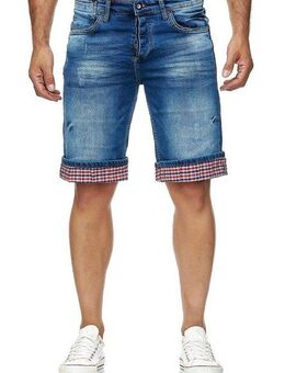 Rusty Neal Shorts Satto mit kariertem Umschlag