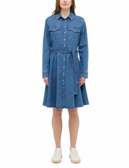 MUSTANG Midikleid Damen Style Elisa Denim Dress