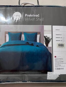 Neue Tagesdecke in Türkis, 240x220 cm, OVP - München