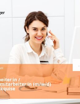 Sachbearbeiter:in / Empfangsmitarbeiter:in (m/w/d) Expertenakquise - München