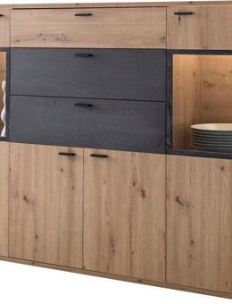 HELA Highboard Atlanta, Höhe 125 cm
