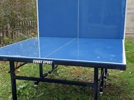 Outdoor Tischtennistisch in Blau, 8 Rollen aus Stahl - Neuhaus (Inn)