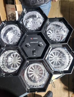 Lichtorgel 2x x for tech DJ Bühne Partykeller - Ebersberg