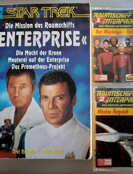 Raumschiff Enterprice für Sammler – 1 Taschenbuch + 2 MCs - Niederfischbach