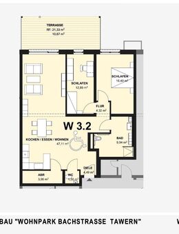 MFH Tawern mit 3 Gebäuden und 1 Tiefgarage - Tawern