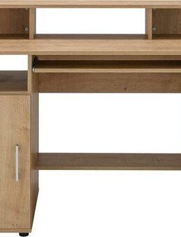VOGL Möbelfabrik Schreibtisch Timra mit Monitoraufsatz, Tastaturauszug & Towerfach, Breite 154 oder 178 cm, Made in Germany