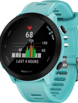 Garmin FORERUNNER 55 Multisport- Smartwatch (2,64 cm/1,04 Zoll, Garmin), GPS-Laufuhr