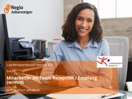 Mitarbeiter im Team Rezeption / Empfang (w/m/d) - Frankfurt (Main)