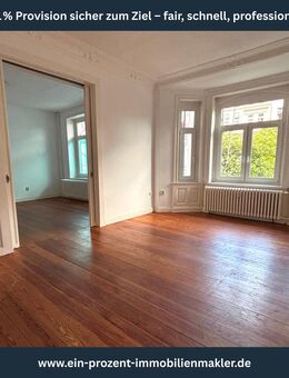 Selbst wohnen oder vermieten? Hochwertige ETW in stilvollem Altbaucharme in der Holtenauer in Kiel - Kiel