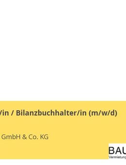 Buchhalter/in / Bilanzbuchhalter/in (m/w/d) - Dresden