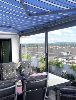 Über den Dächern von Stutensee-Blankenloch 6. OG PH Wfl. 127 m², 3,5 Zi., verglaste Dachterrasse - Stutensee