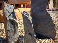 Stele Set aus Schiefer, Naturstein Stelen Mosel Lay 3 - Argenthal