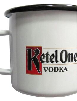 Ketel One Vodka - emallierter Trinkbecher - Kaffeepott - Tasse - Doberschütz