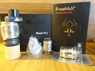 FreeMax Mesh Pro Sub-Ohm 5ml Verdampfer Tank 25mm + Meshcoils 0,15Ohm 80-110W - Augsburg