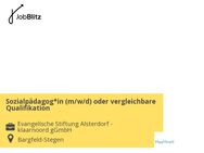 Sozialpädagog*in (m/w/d) oder vergleichbare Qualifikation - Bargfeld-Stegen