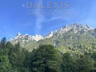 Potentialreiches Appartement im 1. Obergeschoss mit Loggia im Urlaubsparadies - Panoramabergblick - Mittenwald