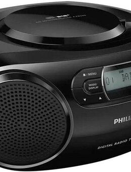 Philips AZB500B Digitalradio (DAB) (Digitalradio (DAB), FM-Tuner mit RDS, 2 W)