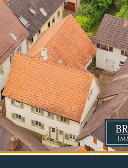 BRUMANI | Historisches Stadthaus mit Gartenidylle und separater Ferienwohnung in Ettenheim - Ettenheim