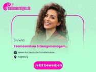 Teamassistenz (m/w/d) Sitzungsmanagement / Medienarbeit - Augsburg