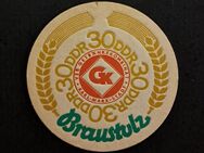 Braustolz 30 Jahre DDR BD Coaster Bierdeckel GK Karl - Marx - Stadt - Nürnberg