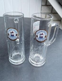 Sail 2000 Flensburg Flensburger Pilsener Seidel Bierkrüge sahm Glas Bierseidel 2 Gläser zus. 4,- - Flensburg