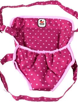 CHIC2000 Puppen Bauchtrage Brombeere