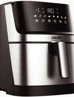 DMS XXL 6 Liter Heißluftfritteuse Heißluftgrill silber Backofen - Birkenfeld (Baden-Württemberg)
