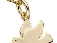 Firetti Kettenanhänger Schmuck Geschenk Gold 333 Halsschmuck Anhänger für Halskette Taube