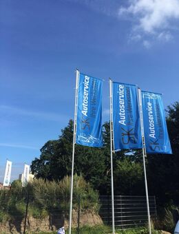 6m Alu Fahnenmast Ausleger Fahnenstange Flaggenmast günstig kaufen Seilzug Zubehör Bielefeld Stabil - Bielefeld