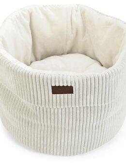 Designed by Lotte Katzenkorb Ribbed - ca. Ø 50 x H 35 cm, hellgrau