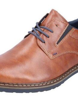 Rieker Schnürschuh mit Stretcheinsatz, Freizeitschuh, Halbschuh, Schnürschuh