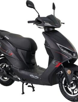 GT UNION Motorroller Sonic X 45, 49,6 ccm, 45 km/h, Euro 5, (Komplett-Set, 2 tlg), Luftgekühlter Motor