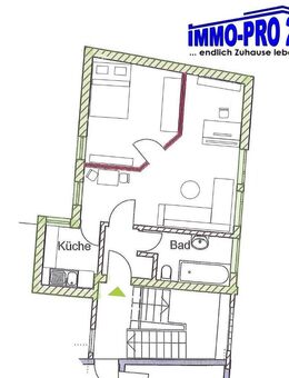 Gemütliche 2-Zimmer-Wohnung kein Fachwerk direkt in der Altstadt - Korbach (Hansestadt)