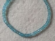 Paraiba Apatit Armband, 19,5-20 cm o. 22 cm, Edelstein Armband funkelnd facettiert, neu - Altenkirchen (Rheinland-Pfalz)