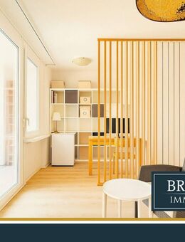 BRUMANI | Helle 1-Zimmer-Wohnung mit überdachtem Balkon in begehrter Lage von Freiburg-Unterwiehre - Freiburg (Breisgau)