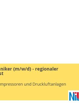 Servicetechniker (m/w/d) - regionaler Außendienst - Ulm