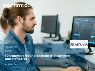 Führungskraft für Stakeholder-Strategien und Standards - München