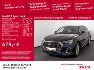 Audi Q3, Sportback S line 35 TFSI, Jahr 2021 - Berlin