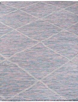 Carpet City Outdoorteppich PALM 3075, rechteckig, Höhe: 5 mm, Läufer, Wetterfest & UV-beständig, für Balkon, Terrasse, Küche, flach