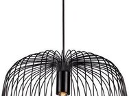 Nordlux Pendelleuchte Beroni, ohne Leuchtmittel, Minimalistisches und industrielles Design, für E27 LED Leuchmittel