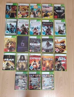 Diverse XBox 360 Spiele *GTA*Assassin's Creed*Resident Evil*FEAR* - Hannover Buchholz-Kleefeld