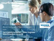 Vertriebsmitarbeiter / Sales Engineer - Maschinenbau (m/w/d) - Göttingen