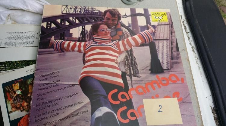 SCHALLPLATTE CARAMBA CAROLINE AMIGA DDR - Berlin Lichtenberg