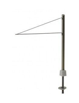 Sommerfeldt Moderner Straßenbahnmast Doppel. H0 Art. 123 - NEU - Ettlingen Zentrum